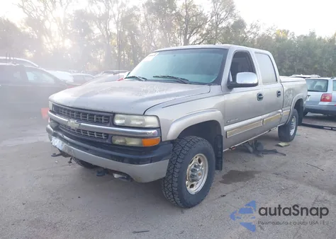 2002 Chevrolet Silverado 1500Hd Lt z USA, uszkodzony, nr VIN 1GCGK13U62F105008